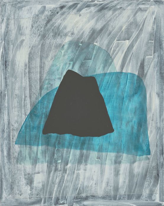 Contemplating in a Hermetic House Winter by Hoi-lam Au contemporary artwork Painting