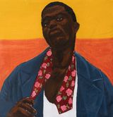 If i see work i go do by Matthew Eguavoen contemporary artwork painting