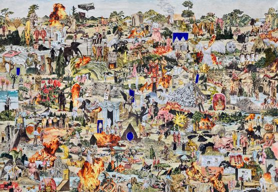 THE GREAT CHAPBOOK 3 by Noh Sangho contemporary artwork Painting
