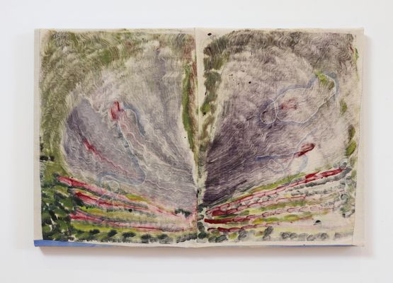 The green fuse drives the flower by Aimee Parrott contemporary artwork Mixed Media