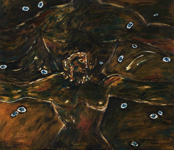 Heaven Earth Man Woman by Ling Yung contemporary artwork Painting