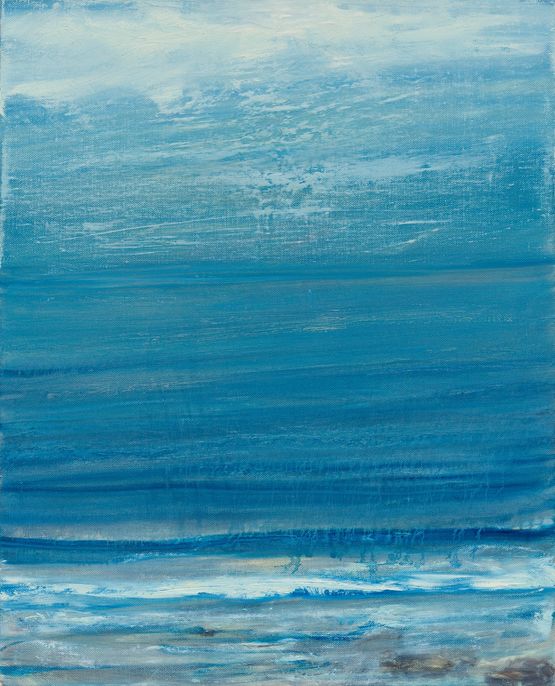 Hot Summer Sea by Celia Paul contemporary artwork Painting