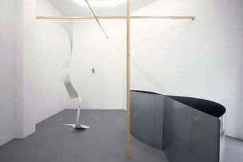 Contemporary art exhibition Valerie Krause Contiguous Space at Rolando Anselmi Rome Italy