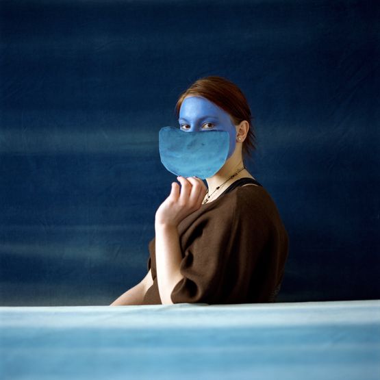 Blue by Layla Rudneva-Mackay contemporary artwork Photography