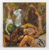 And it came to a head by Shaquelle Whyte contemporary artwork painting