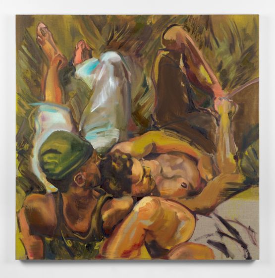 And it came to a head by Shaquelle Whyte contemporary artwork Painting