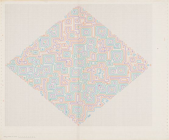Untitled i23-3460 by Harold Cohen contemporary artwork Works on Paper