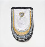 Lua com Veus by Leda Catunda contemporary artwork textile