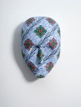 Hybrid Mask Fang by Yinka Shonibare CBE RA contemporary artwork sculpture
