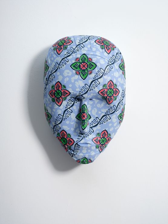 Hybrid Mask Fang by Yinka Shonibare CBE RA contemporary artwork Sculpture