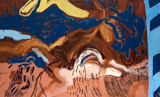 Falter by Zak Tilley contemporary artwork Painting