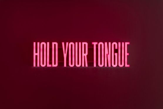 Hold Your Tongue by Superflex contemporary artwork Sculpture