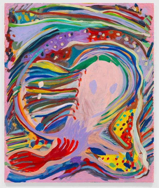 Tired Kid by Josh Smith contemporary artwork Painting