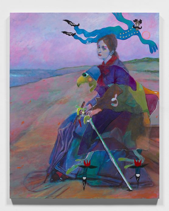 Bluebird by Joshua Petker contemporary artwork Painting