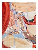 Peek by Gaurav Gupta contemporary artwork painting works on paper