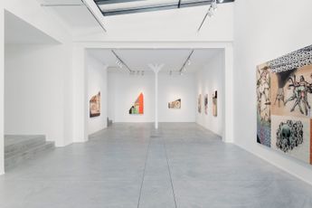 Contemporary art exhibition Anju Dodiya Tower of Slowness at Templon Brussels Belgium