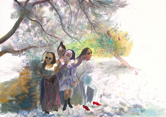 Glamour No.6 by Shen Liang contemporary artwork Painting