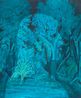 Jungle Blues by Jules De Balincourt contemporary artwork Painting