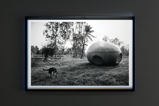 Spaceship with Dog Nabua 2008 by Apichatpong Weerasethakul contemporary artwork Print