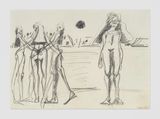Munchies by Sofia Mitsola contemporary artwork works on paper drawing