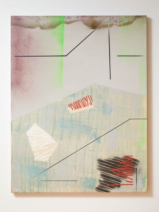 Shutdown by Tira Walsh contemporary artwork Painting