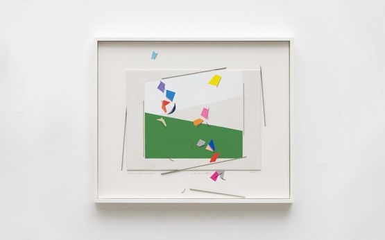 Acontecimentos abencoados Continentes confetes by Rodrigo Cass contemporary artwork Painting