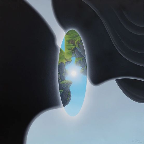 Human Nature by Gongkan contemporary artwork Painting