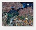 The Martyrdom of Icarus After Honthorst and Carracci by Raqib Shaw contemporary artwork Painting
