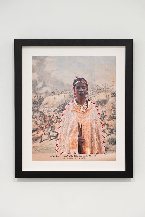 Kana by Ishola Akpo contemporary artwork Works on Paper