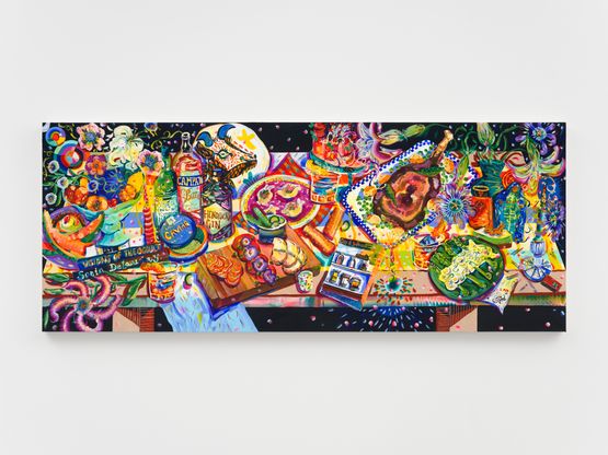 Grandmas Rituals by Kate Pincus-Whitney contemporary artwork Painting