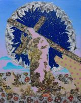 Hello. God is here III by Bui Thanh Tam contemporary artwork painting
