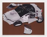 Wrecked Tesla by Michael Williams contemporary artwork painting