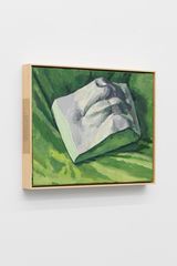 Facial Features on the Plaster Mouth by Ge Yulu contemporary artwork painting sculpture