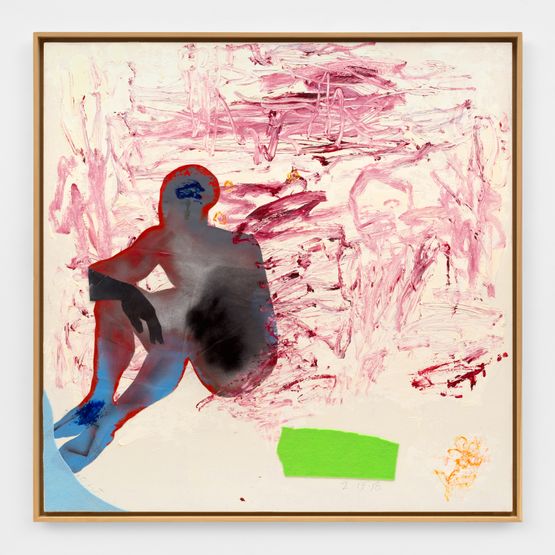 No. 4 2018 2.3.18 by Oliver Lee Jackson contemporary artwork Painting