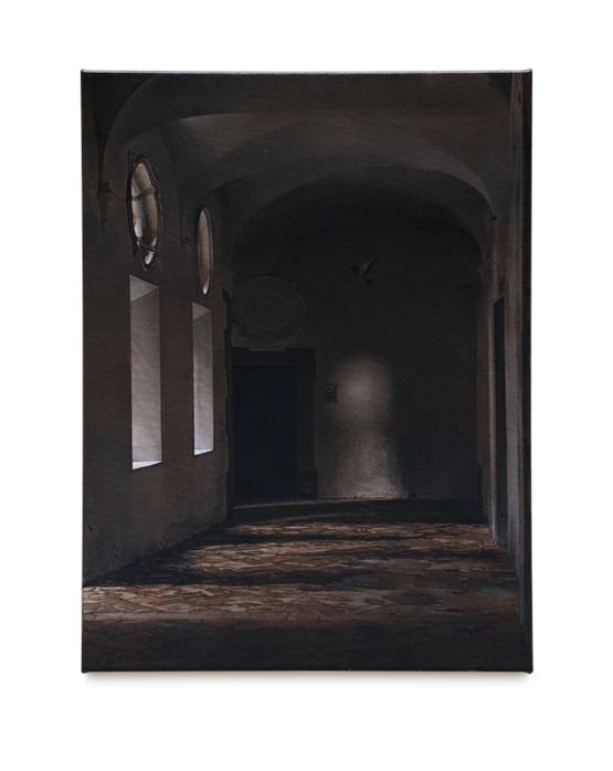 Corridor by Nicholas Bierk contemporary artwork Painting