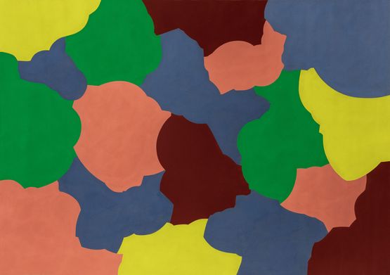 Untitled by Harold Cohen contemporary artwork Painting