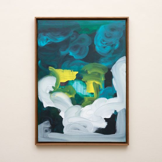 Luminous Distortions by Leila Bartell contemporary artwork Painting