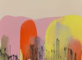 Gogenbiwa by John M Armleder contemporary artwork mixed media