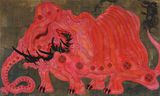 Ancient Wild Elephant by Kaneko Tomiyuki contemporary artwork mixed media