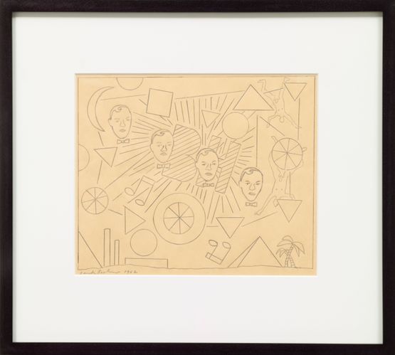 Bill Hayley and The Comets 2 by Derek Boshier contemporary artwork Works on Paper