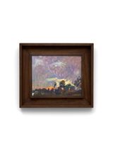 barret sunset by Sargy Mann contemporary artwork painting