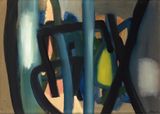 Vertikale by Fritz Winter contemporary artwork painting