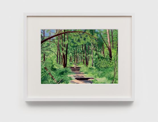 Forest Entrance by Gao Yuan contemporary artwork Painting