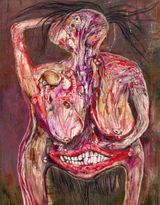 Belly Laugh by Jang Pa contemporary artwork painting