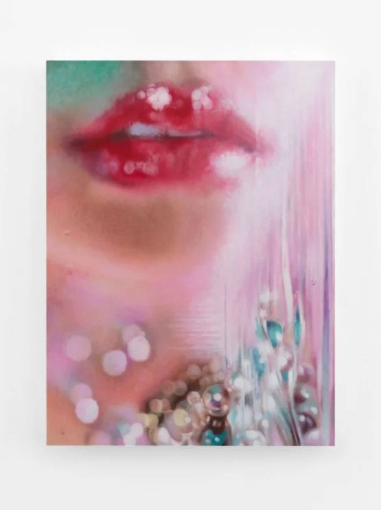 Shimmer by Marilyn Minter contemporary artwork Painting
