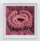 utator1. Zapx6red-13 also known as The Second Listening Room by William Latham contemporary artwork print works on paper