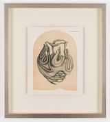 Escaping Water by Dominika Trapp contemporary artwork drawing painting works on paper