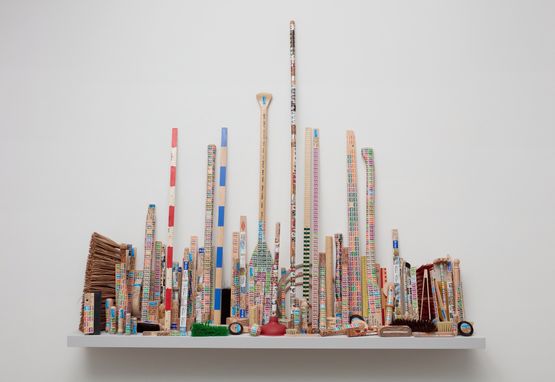 Sean Kelly Gallery Postal Shelf by Peter Liversidge contemporary artwork Installation