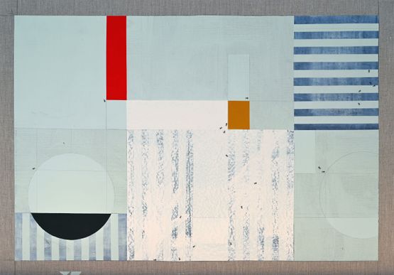 Striple B.R.O by Ruba Salameh contemporary artwork Painting