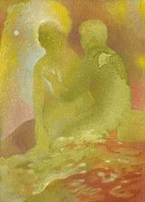 A Touch of Moonlight by Wang Xinyan contemporary artwork painting